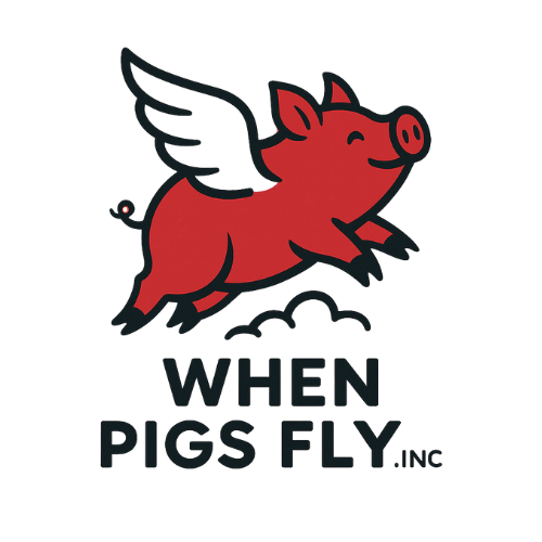 When Pigs Fly ロゴ